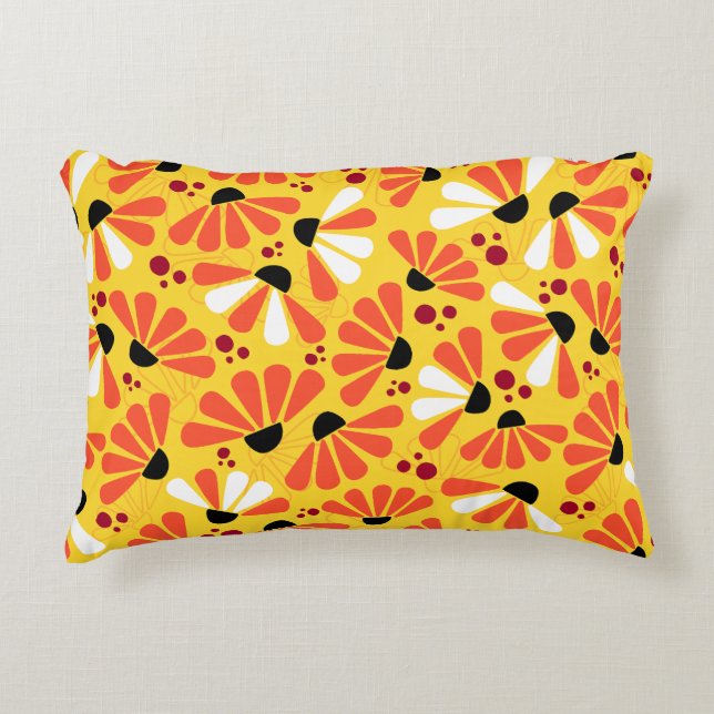 Konferenskonfetti på Lemon Gult Prydnadskudde (Framsidan)