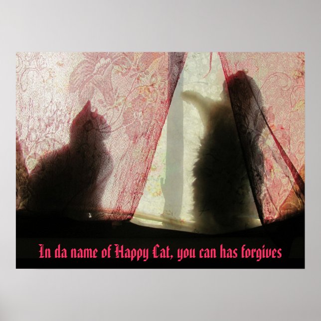 Konferensmedlem för katter poster (Framsidan)