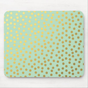 Konfetti chic Mint Guld Musmatta