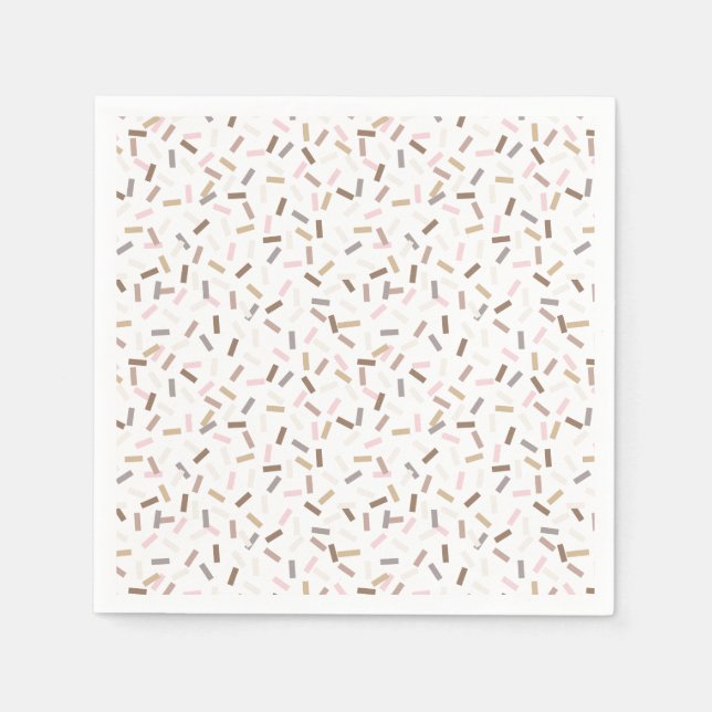 Konfetti-Chic (Sprinkles) Pappersservett (Framsidan)