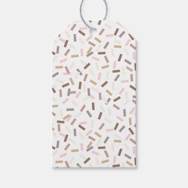 Konfetti-Chic (Sprinkles) Presentetikett (Framsidan)