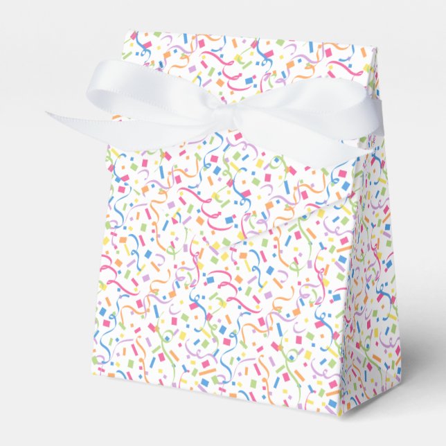 Konfetti Dazzle (överraskning) Presentaskar (Framsidan Sidan)