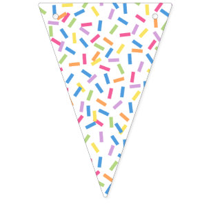 Konfetti Dazzle (Sprinkles) Vimplar