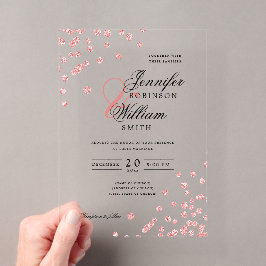 Konfetti elegant bröllop Ro Glitter Guld