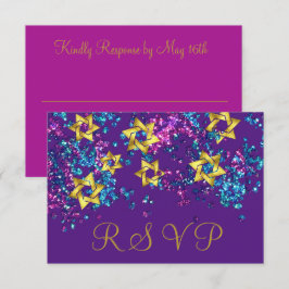 Konfetti färgat OSA Guld Star Glittery Confetti