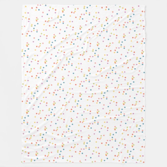 Konfetti flicka filt (Framsidan)