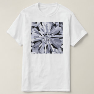 Konfetti Flower in Black & White Tee