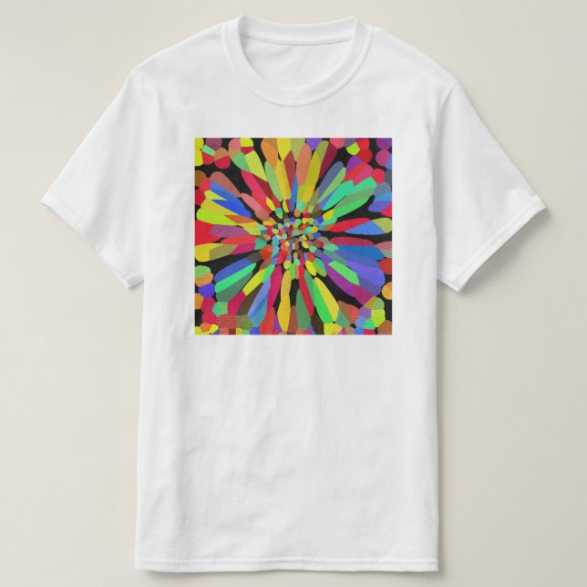 Konfetti Flower Tröja (Design framsida)