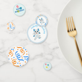 Konfetti födelsedagskatt