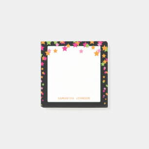 Konfetti för Färgad, Personlig Post-it Block