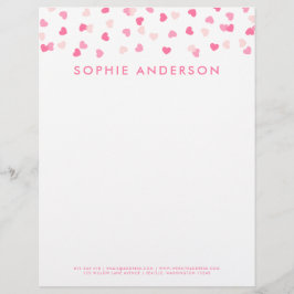 Konfetti för spridda Rosor Brevhuvud