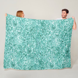 Konfetti Glitter med gigantisk mynning Fleecefilt