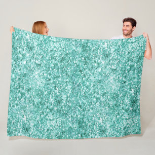 Konfetti Glitter med gigantisk mynning Fleecefilt