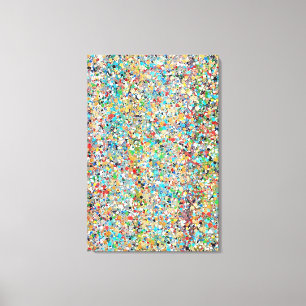 Konfetti-Kanvastrycket 24 x 36 Canvastryck