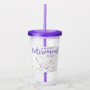 Konfetti lycklig-Pension-påfyllare Take Away Mugg