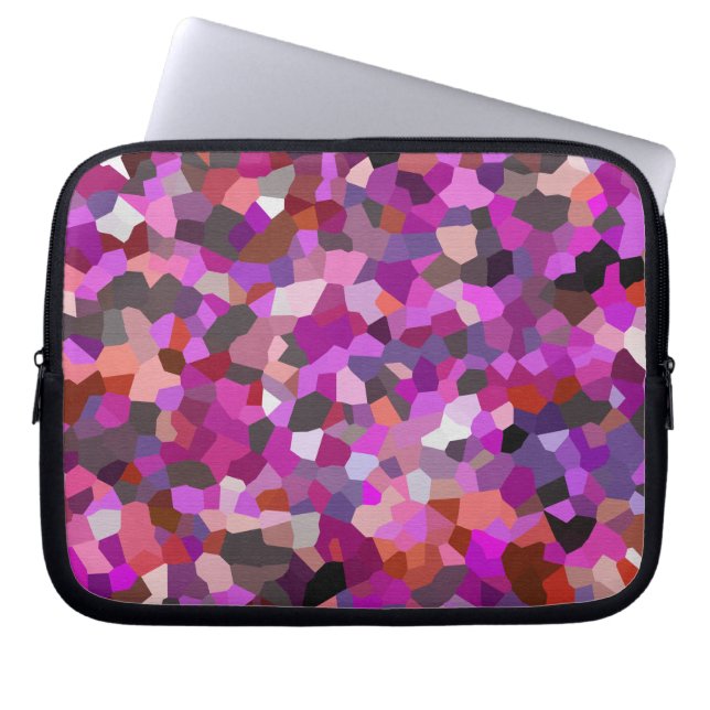 Konfetti Magenta Mind Laptop Sleeve (Framsidan)