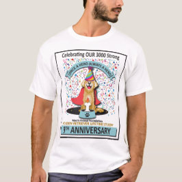Konfetti Party 9-årsdagen T Shirt