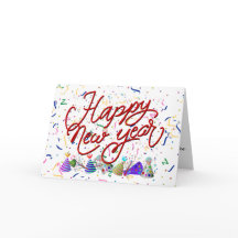 Konfetti, Party Hats, Gott nytt år