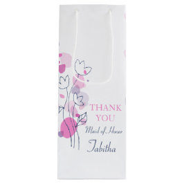 Konfetti petals-påse bröllop Maid of honor vin