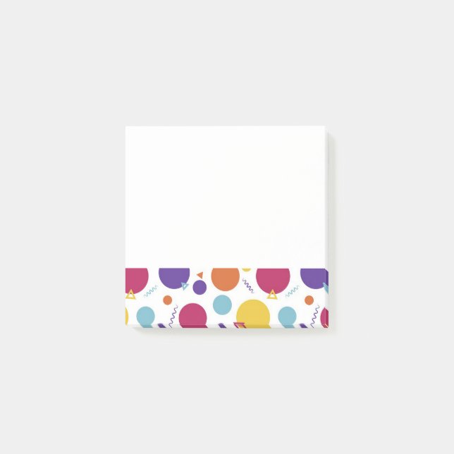 Konfetti Post-it Block (Framsida)