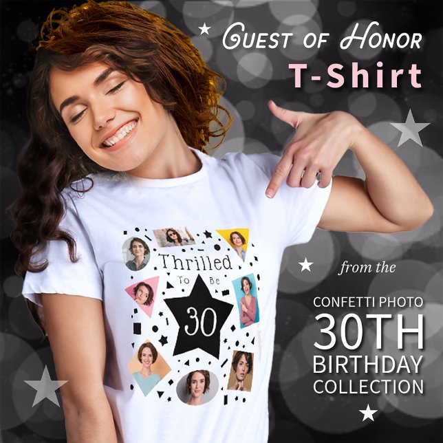 Konfetti som har halverats till 30 dagars T- Shirt T (Skapare uppladdad)