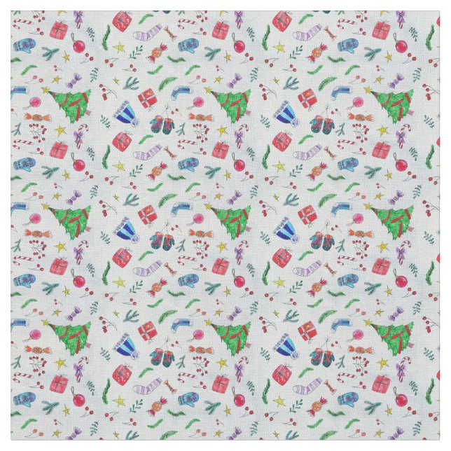 Konfetti Streamers Mönster, färgade Tyg (Närbild)