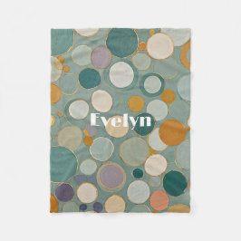 Konfetti-valutor Fleecefilt