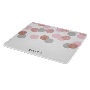 konfettiar för rosa guld- glitter för elegant