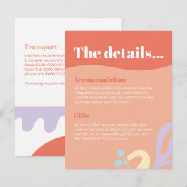 Konfettikollage tillbehörskort tilläggskort