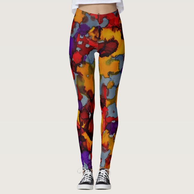 Konfettimardröm Leggings (Framsida)