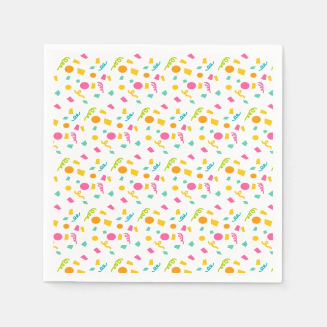 Konfettipappersservetter Pappersservett (Framsidan)