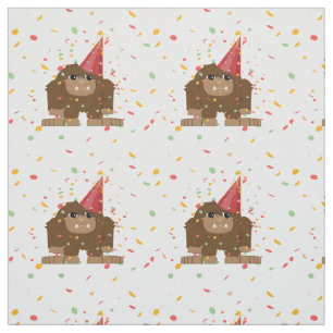 Konfettiparty Sasquatch Bigfoot Tyg