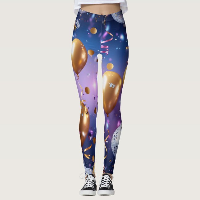 Konfettiräknare Leggings (Framsida)