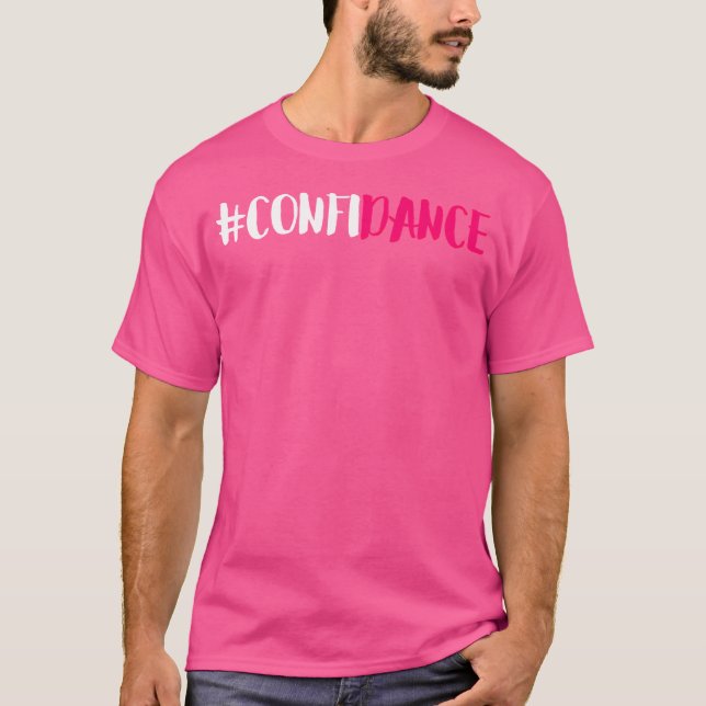 Konfidentialitet - Cute Dance-grafik och dansdesig T Shirt (Framsida)