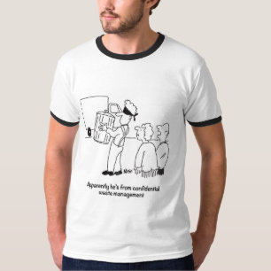 Konfidentiell hantering av Slösa T Shirt