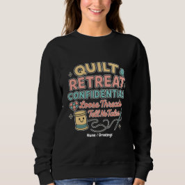 Konfidentiell Quilt-utflykt - Kul present till qui T Shirt