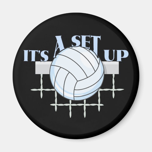 Konfigurera Volleyball Magnet (Framsidan)