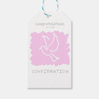 Konfirmation Presentetikett