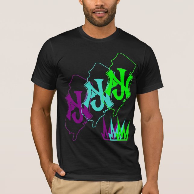 Konflict tekniker NJ Tee (Framsida)
