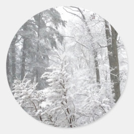 Konflikter i Snö — Runt Klistermärke