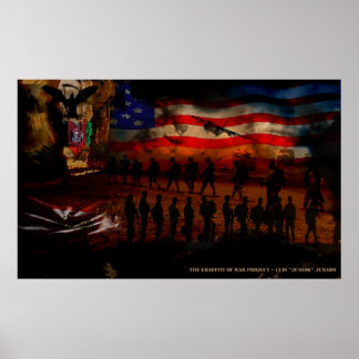 Konfliktkonst - Designad av Luis Jurado, Jr Poster