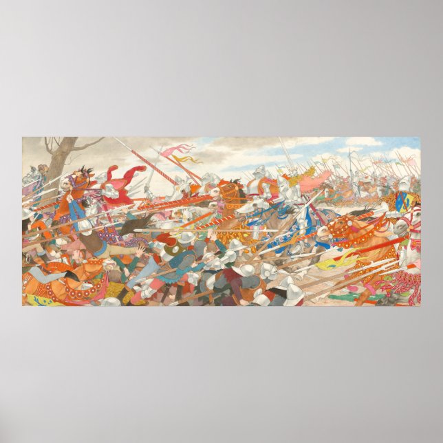 Konfliktturbulens - Boutet de Monvel Fine Art Poster (Framsidan)