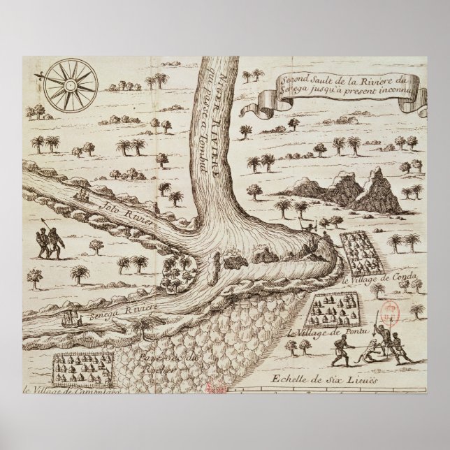 Konfluens i Niger Poster (Framsidan)