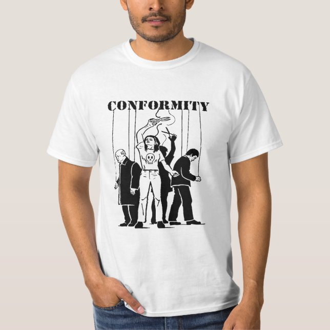 konformism tee shirt (Framsida)