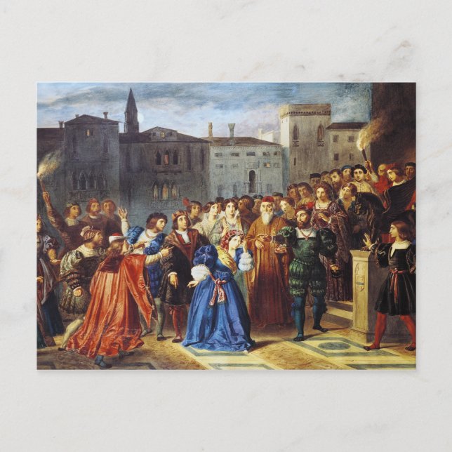 Konfrontationsscenen Vykort (Framsida)