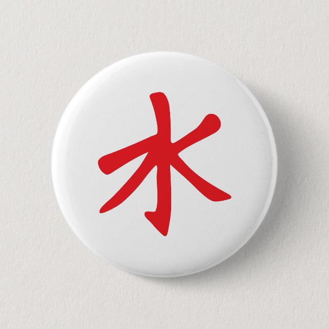 Konfucianism Symbol Patches & Buttons Knapp (Framsida)