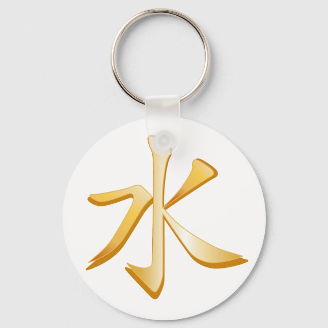 Konfucianistisk symbol nyckelring (Framsida)