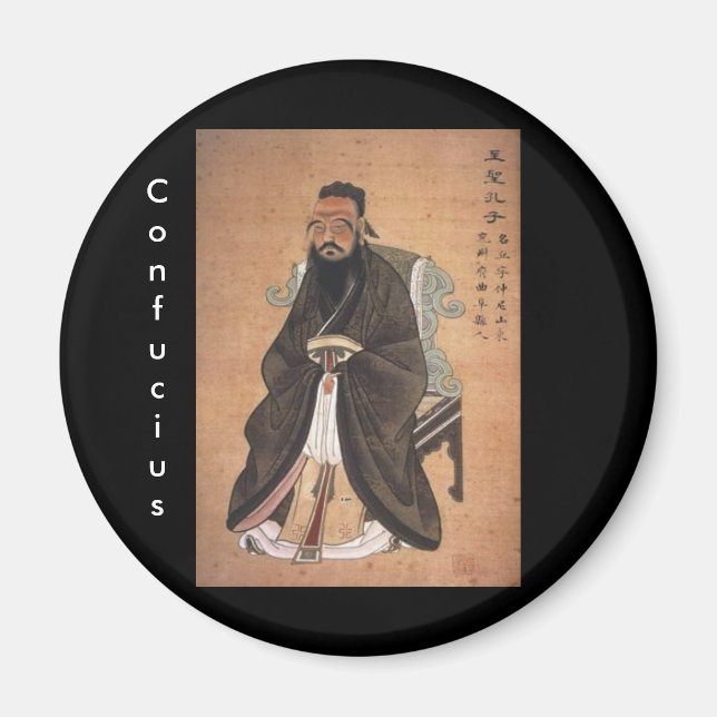 Konfucius 1 magnet (Framsidan)