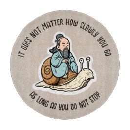 Konfucius och snigel