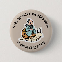 Konfucius och snigel